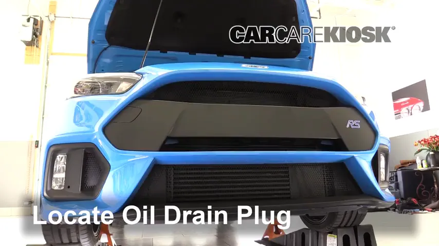 2017 Ford Focus RS 2.3L 4 Cyl. Turbo Oil Change Oil and Oil Filter